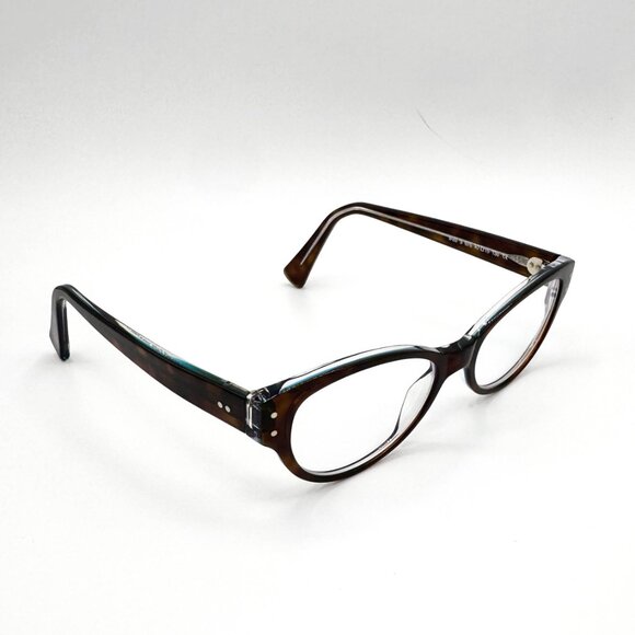 Jean Lafont Paris IRIS 3 Brown Tortoise Cat Eye Eyeglass Frames Designer France - Picture 3 of 13